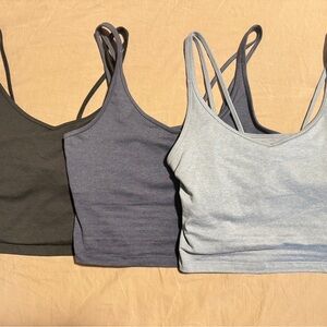 Vuori Halo Performance Crop 3-pack